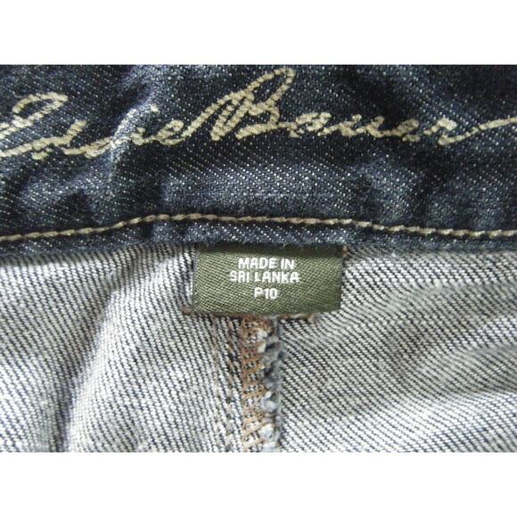 Eddie Bauer Curvy Capri Size P 10 Dark Washed Women's Capris - Picture 5 of 5